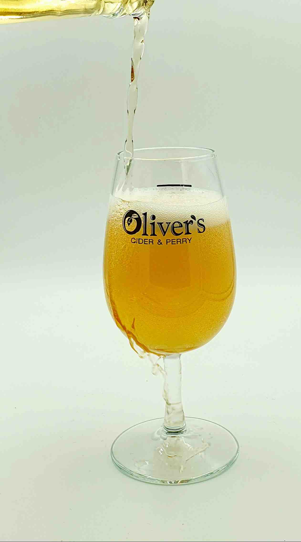 Glass of Oliver's Cider